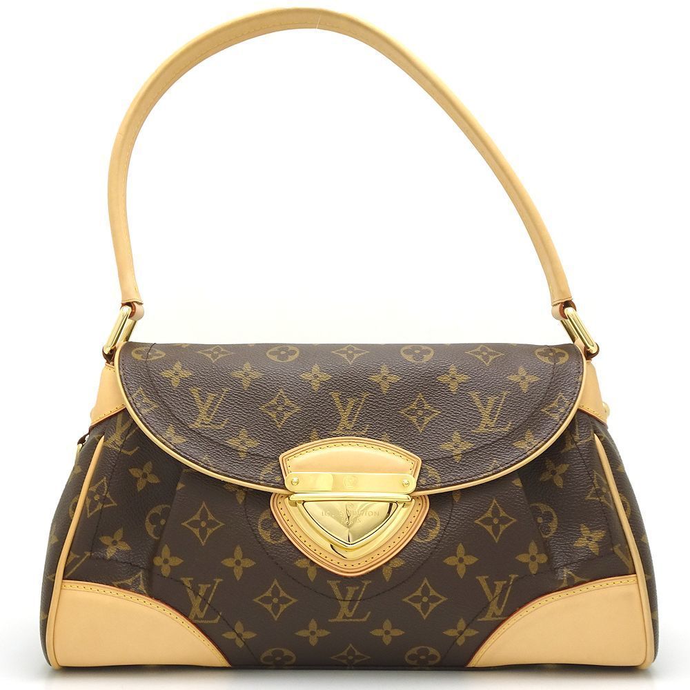 Louis Vuitton Monogram Beverly MM Brown Handbag
